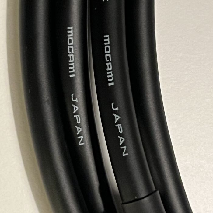 Interkonekt Mogami 2549 para 100cm. Wtyki RCA Neutrik.Nieużywany IDEAŁ