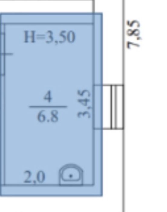 Оренда приміщення центр вул. Соборна, 1 поверх, 7м2 , окремим вхід.