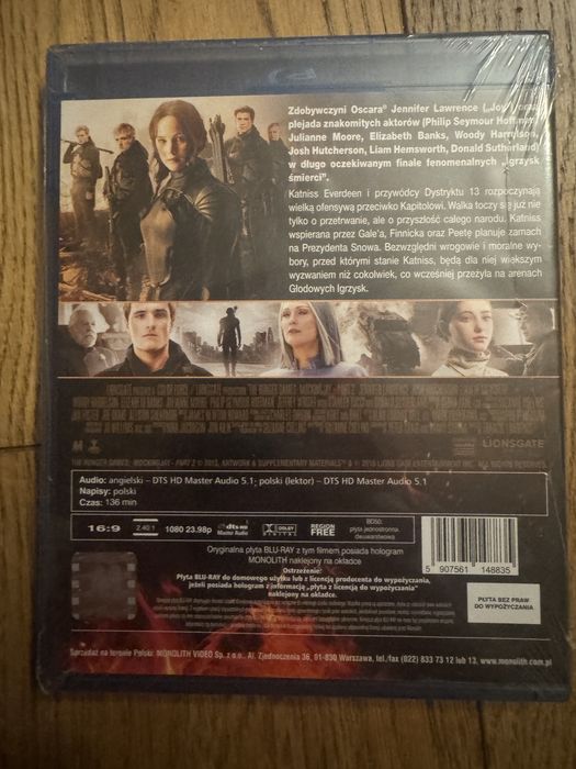 Igrzyska Śmierci Kosogłos cz. 2  nowy w folii, Polskie wydanie