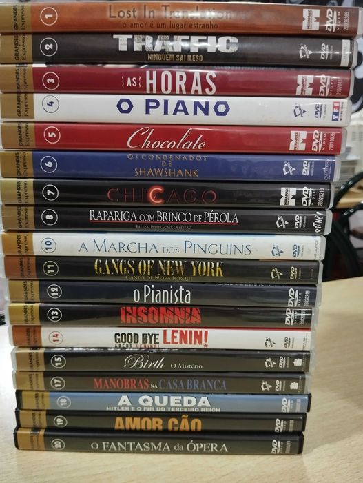 DVDS DE FILMES  todos originais  e  alguns ainda embalados