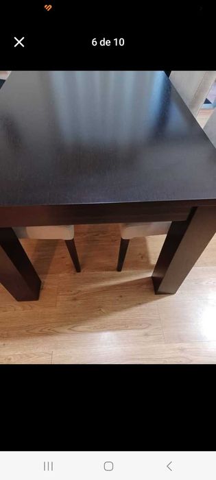Mesa mais 4 cadeiras