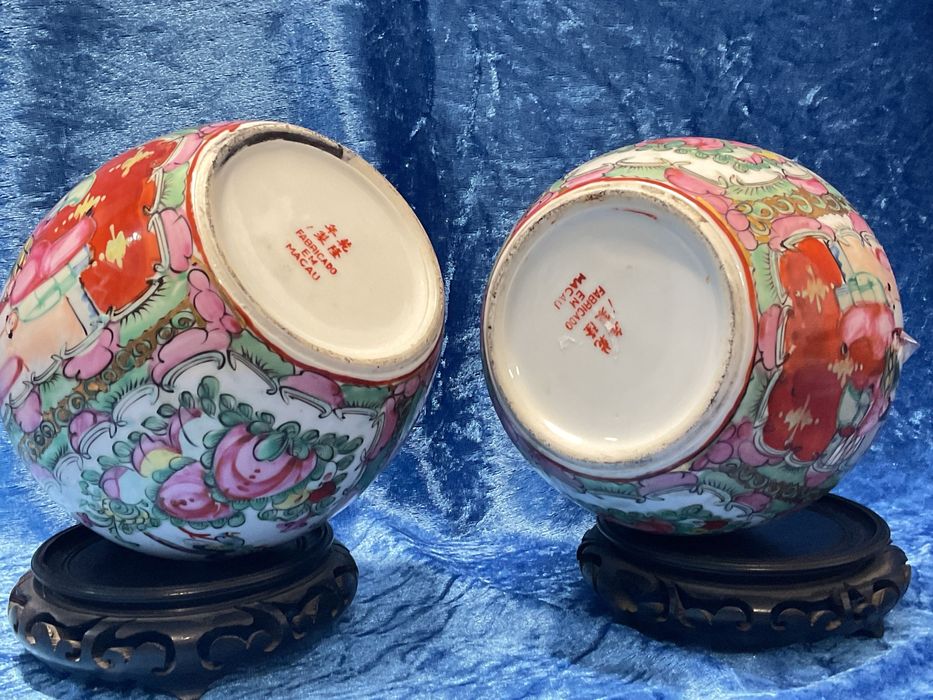 Pots orientais com tampa Par