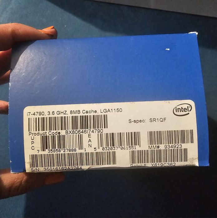 Intel Core i7-4790 3,6GHz BOX (BX80646I74790) procesor NOWY