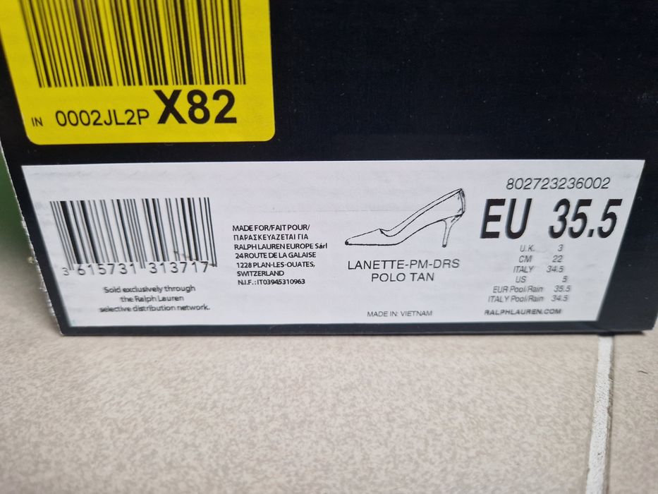 Buty lauren 35.5