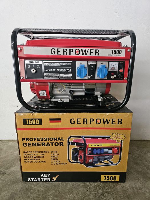 Geradores 7500watts novos em caixa. Entrego