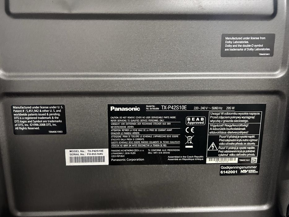 Telewizor Panasonic Plazna FullHD 42 cale