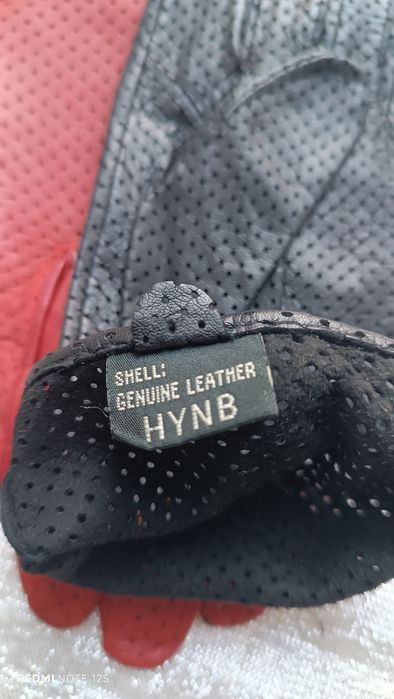 Перчатки лайковая кожа,перфорация.