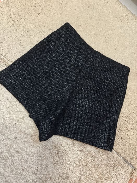 Твідова спідниця шорти zara