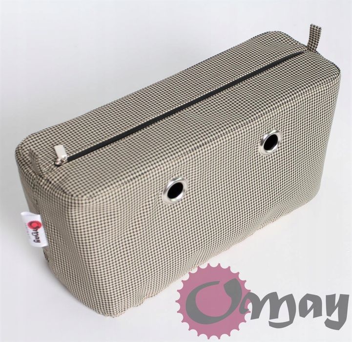 Piaskowy organizer do OBAG CITY ocity pepitka czarny piasek OMAY