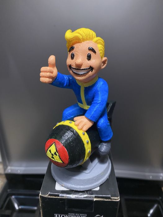 Фігурка Fallout Vault boy ручная робота 3д печать кастомная