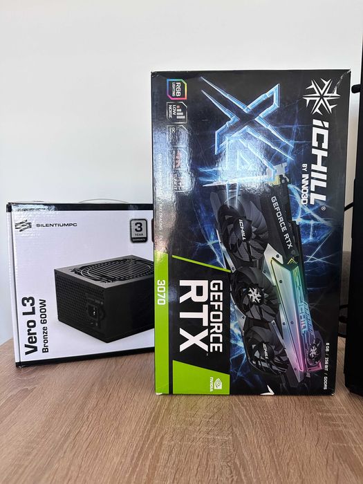 Komputer RYZEN 7-5700 / 32GB RAM / 512 GB M2 / RTX 3070 8GB/ WINDOWS 11