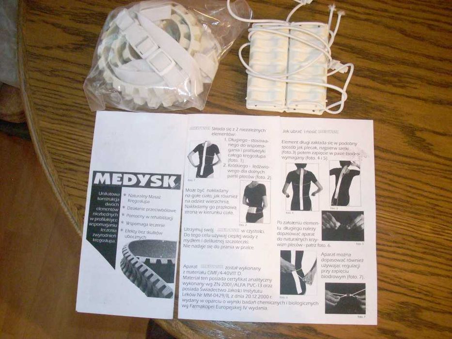 MEDYSK -masażer kręgosłupa
