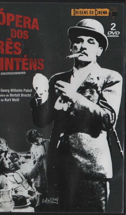 Dvd A Ópera dos Três Vinténs - musical - 2 dvd's - extras