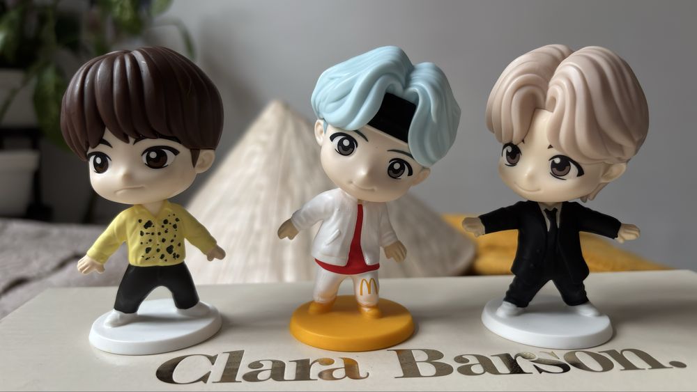 BTS figurki Mcdonald’s Happy meal
