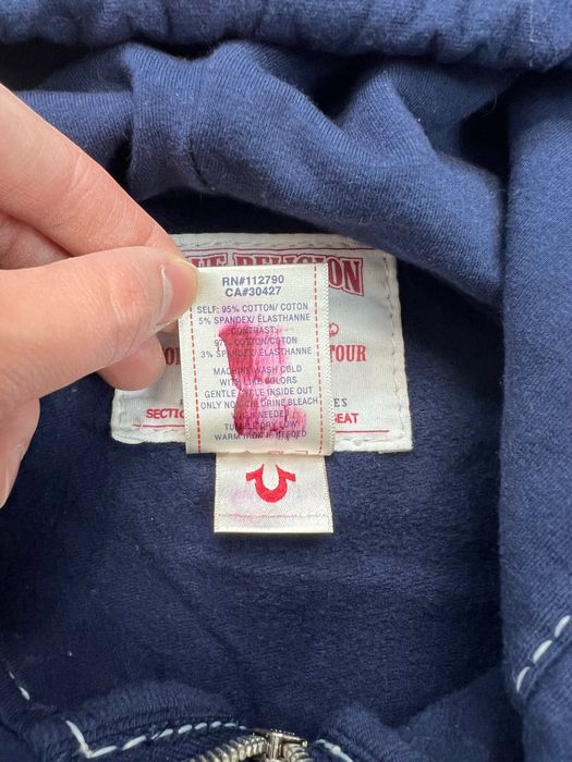 Bluza True Religion Diamond Logo Zipped Brand