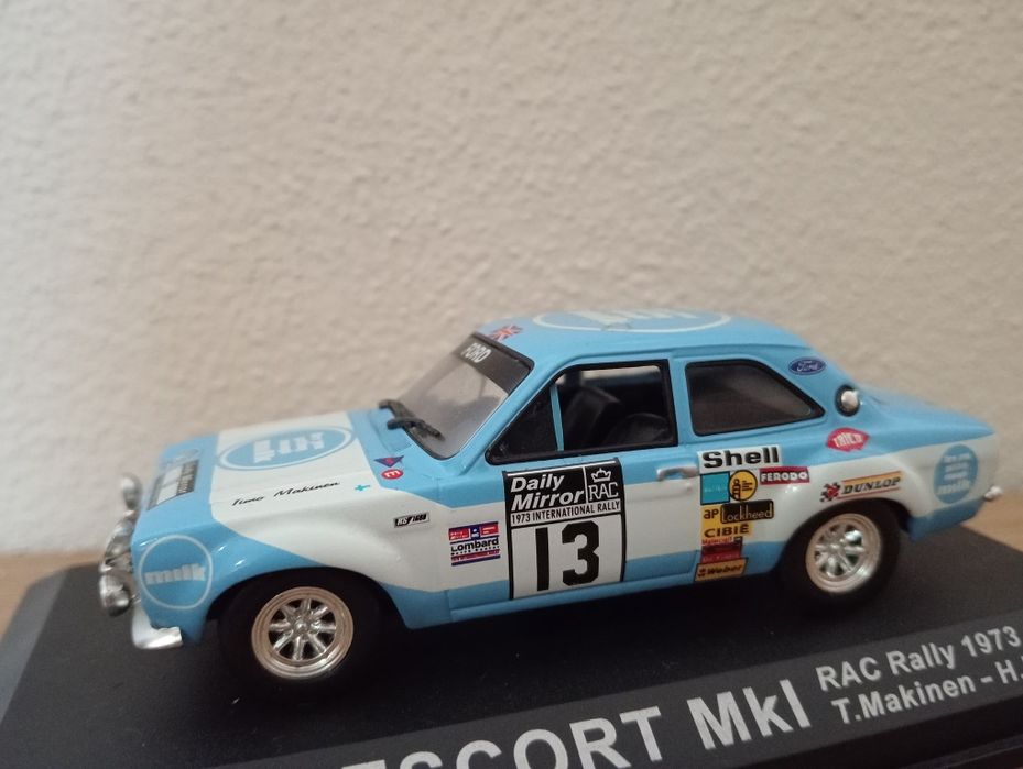 Ford Escort MK1 vencedor do Rally RAC de 1973.