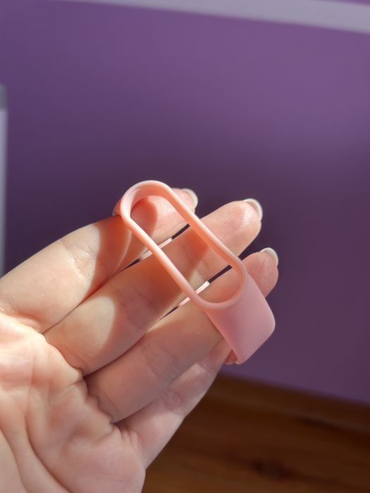 Nowa różowa opaska sportowa do zegarka SmartBand M6