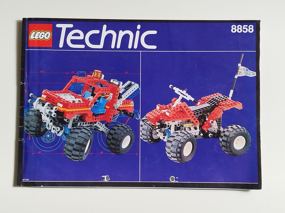 Instrukcja LEGO technic 8858
