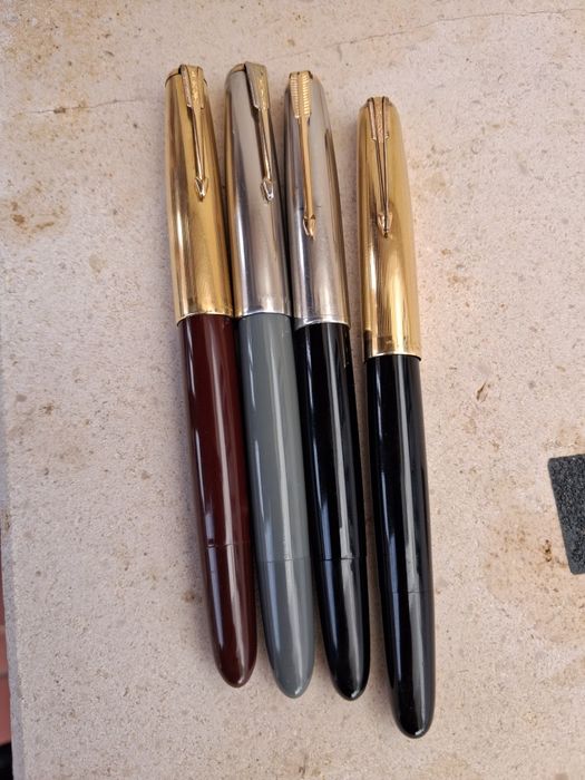 Canetas Parker 51 cacumatic vintage