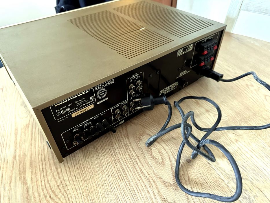 Marantz SR-4010 - kultowy receiver stereo, 1981, kolor champagne