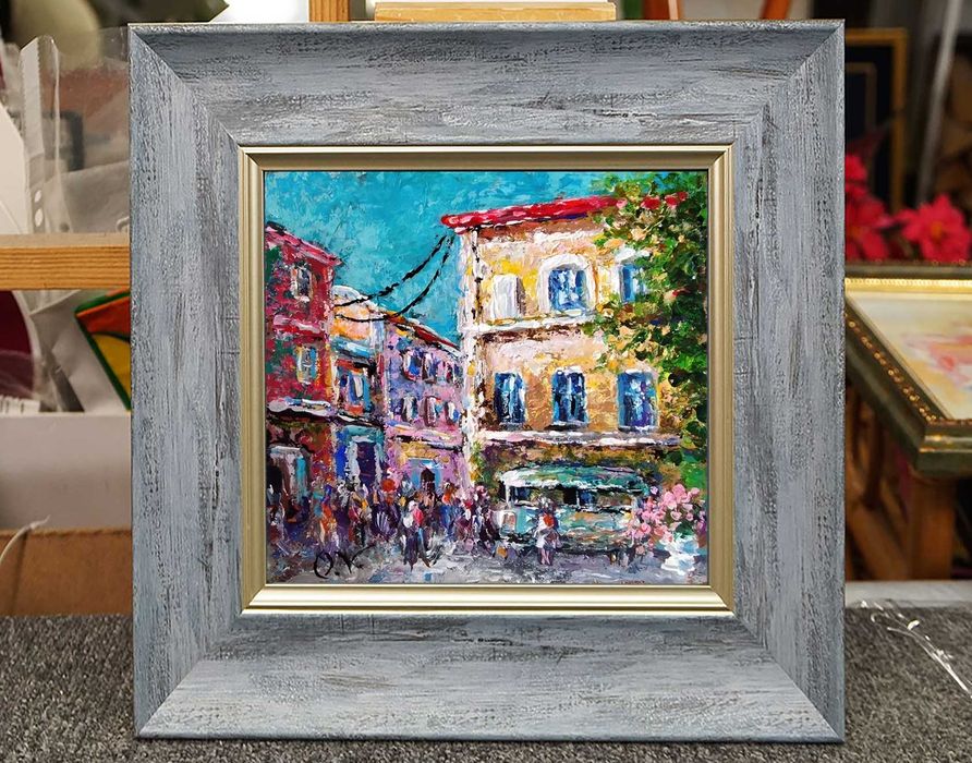 Картина "Італійське містечко"