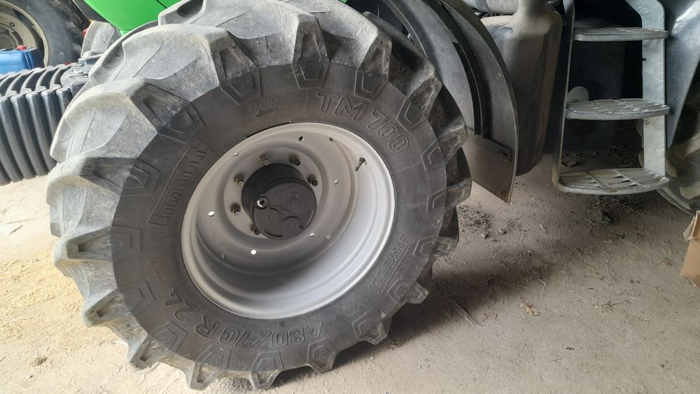 480/70 r24 Pirelli opona stan bardzo dobry