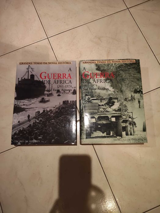 A guerra de África 1961-1974 em 2 volumes