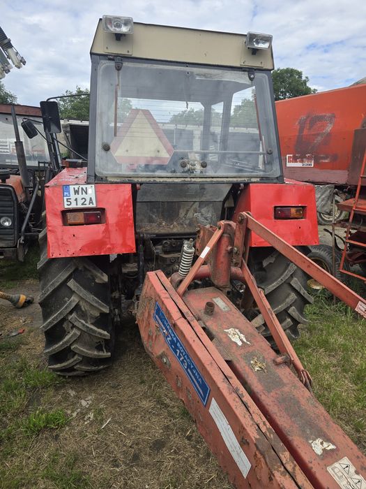 zetor 8111 pracował tylko przy odśnieżaniu