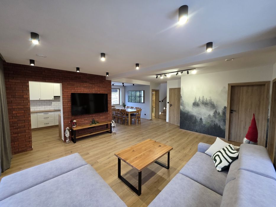 FERIE ZIMOWE . Dom w górach z balią.  Dom za Czadeczką.