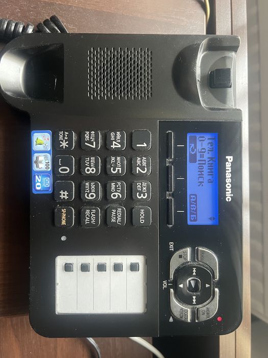 Телефон на дві трубки з АОН Panasonic KX-TG6461UA (Автовідповідач)