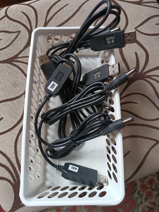 Кабель перетворювач DV 9v/12v інтернет без світла