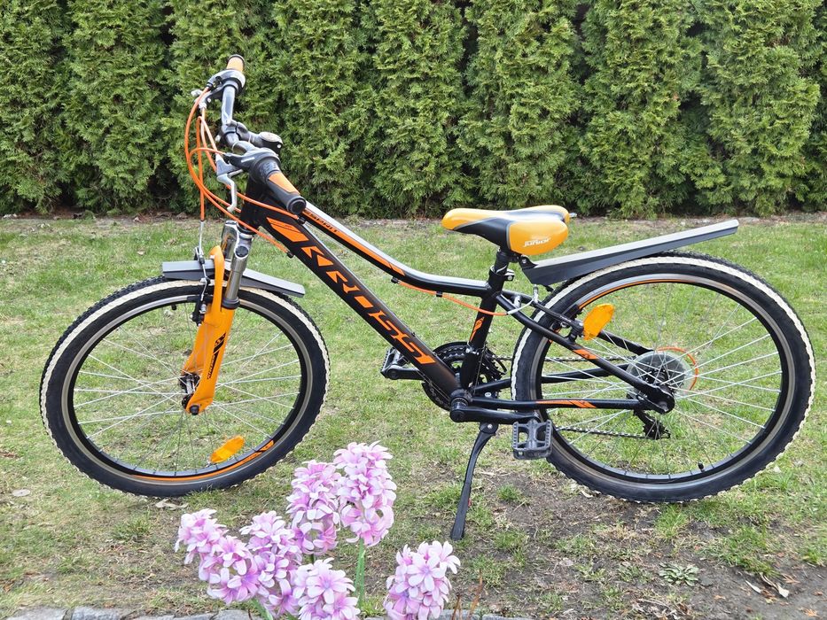 Rower Kross dziecięcy górski na kołach 24 cali