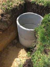 БЕТОННІ круги кільця септики із дренажем ливнівки каналізація