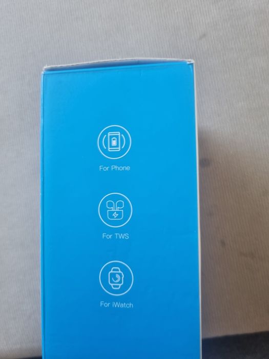 Ładowarka indukcyjna telefon zegarek słuchawki iphone samsung nowa