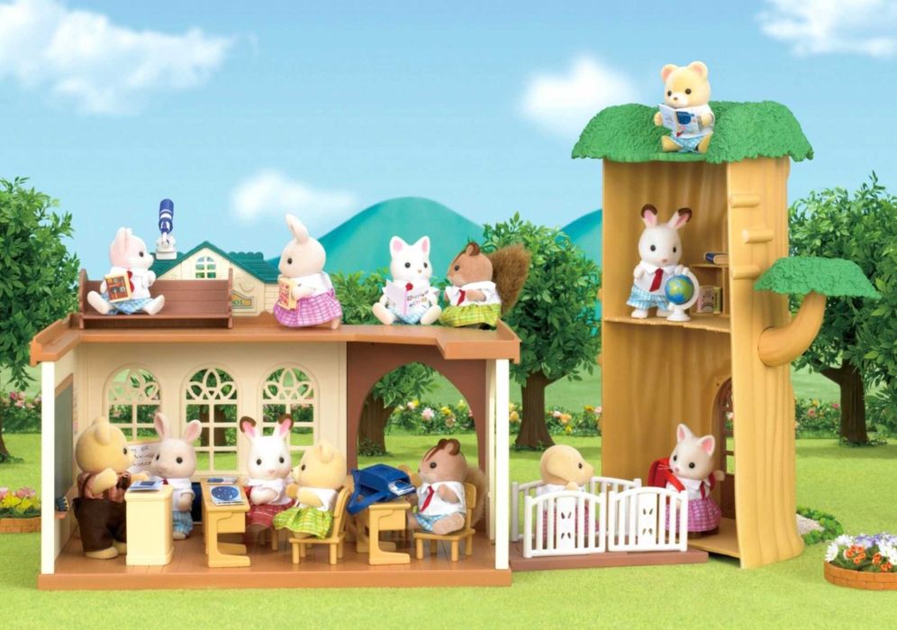 Ігровий набір Sylvanian Families Школа Дерево 5105 • Оригінал