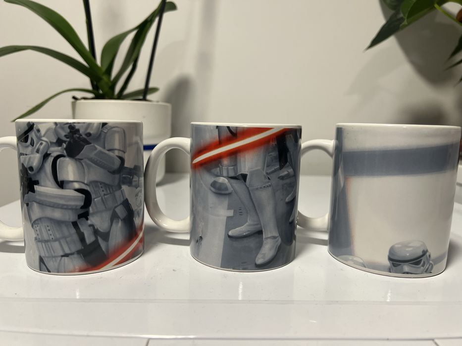 Conjunto de 3 canecas da Star Wars novas