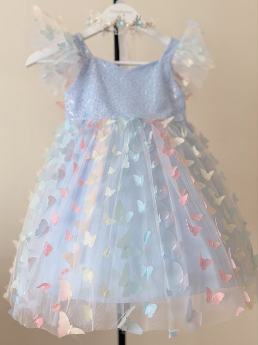 Святкове плаття - сукня метелик/ Нарядное платье  весна 104 110 116
