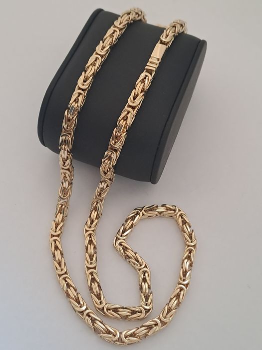 Złoty łańcuszek splot KRÓLEWSKI 585 Nowy