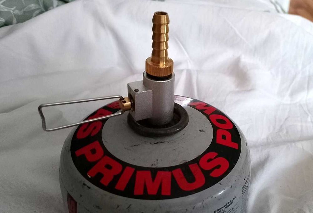 Переходник резьба-резьба с краном резьбовой газовый баллон газ