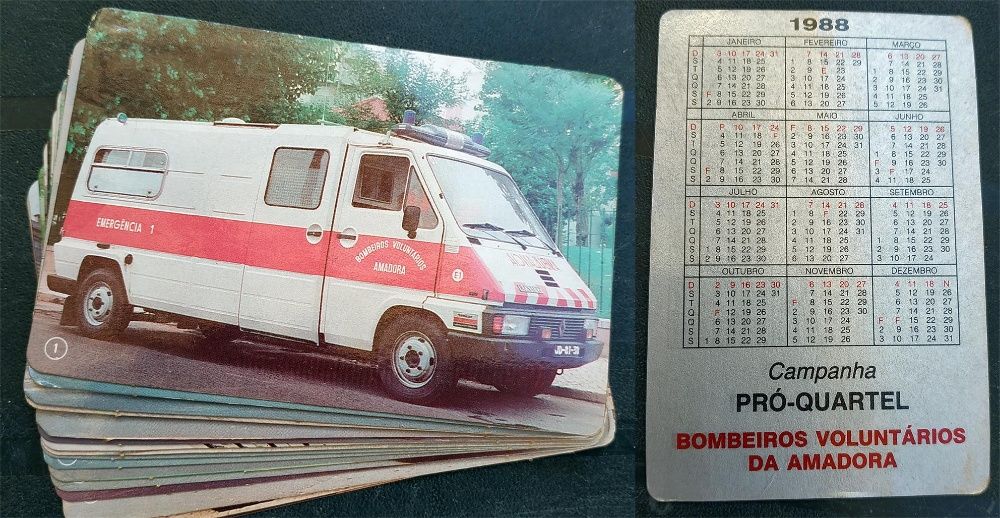 Calendários e Baralhos de Cartas