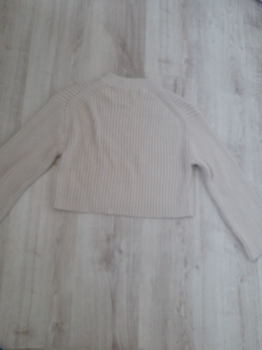 Ciepły modny swetr H&M r.S