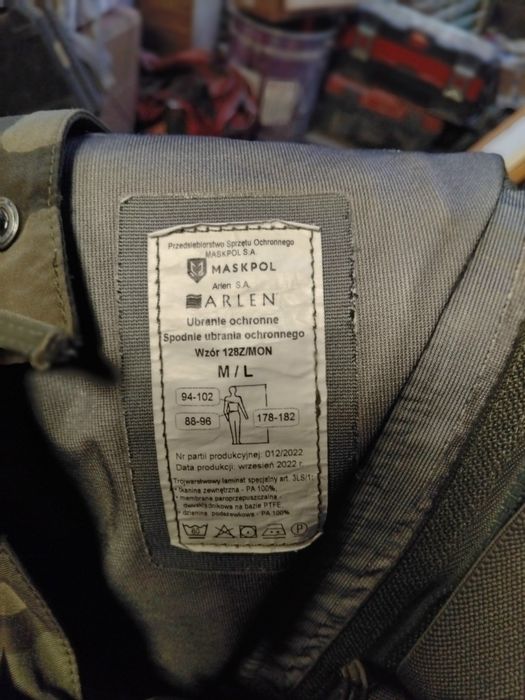 M/L wojskowe spodnie ubrania ochronnego 128Z/MON mundur na 178-182cm