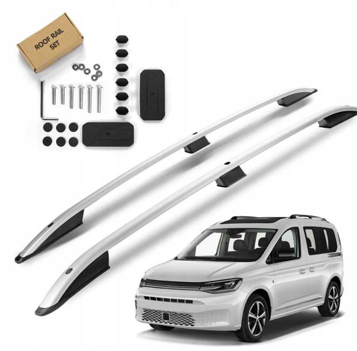 Relingi dachowe bagażnik do VOLKSWAGEN CADDY V 5 2020- SHORT KRÓTKI