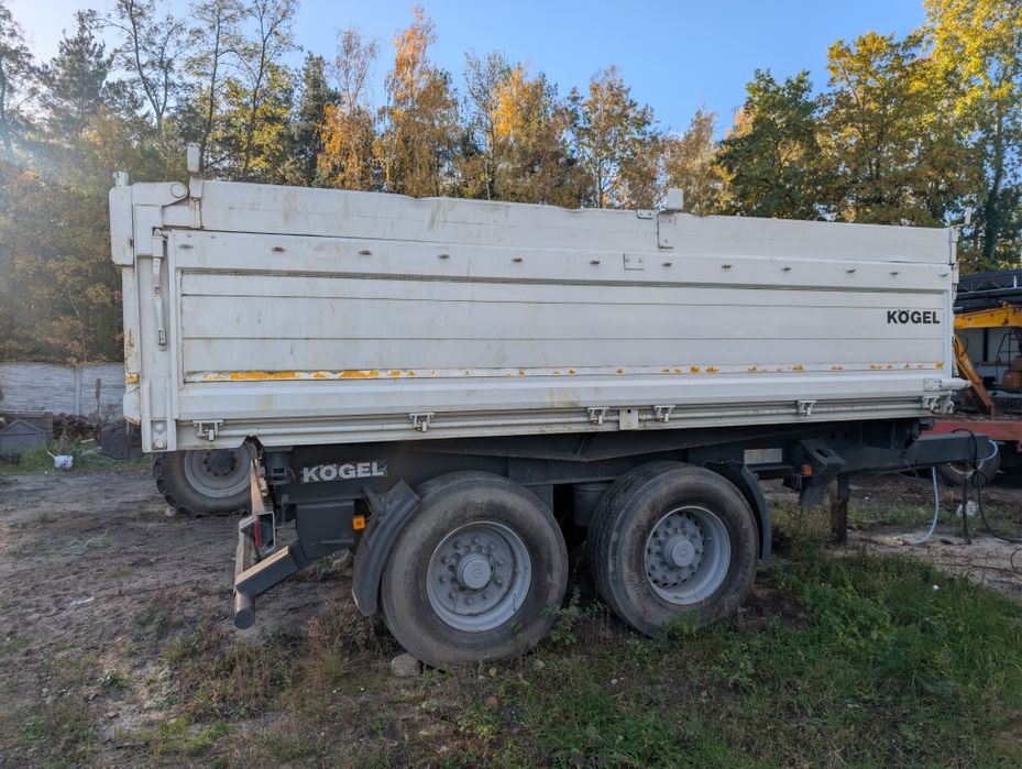Przyczepa wywrotka tandem kogel