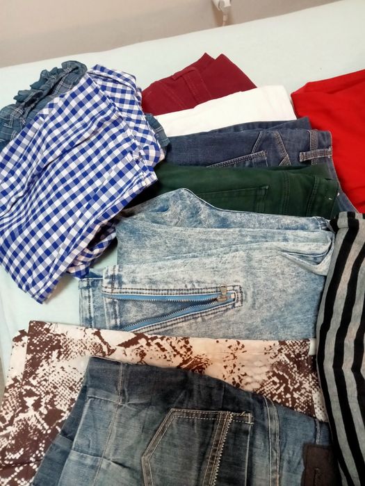 Mega paka ubrań młodzieżowo damskich.