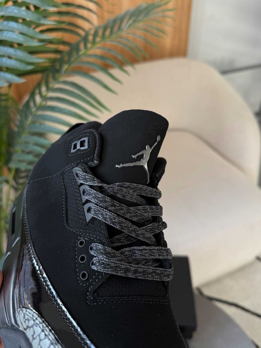 ‼️Кросівки Jordan 3 Black Cat