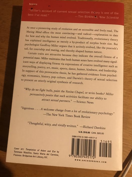 Livro “The Mating Mind”