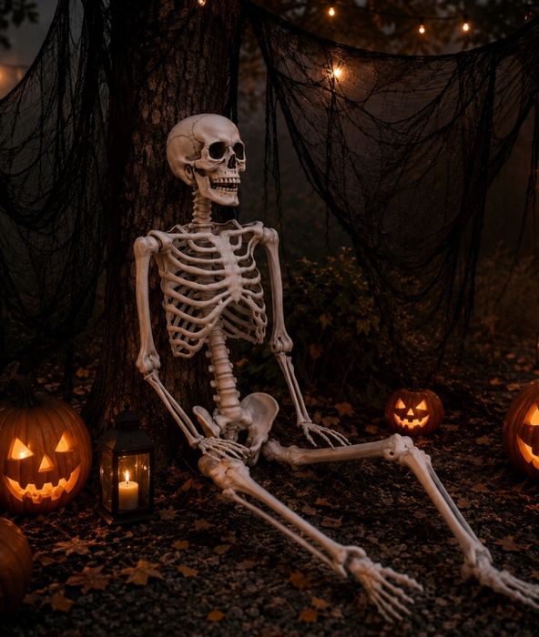 Szkielet dekoracja HALLOWEEN