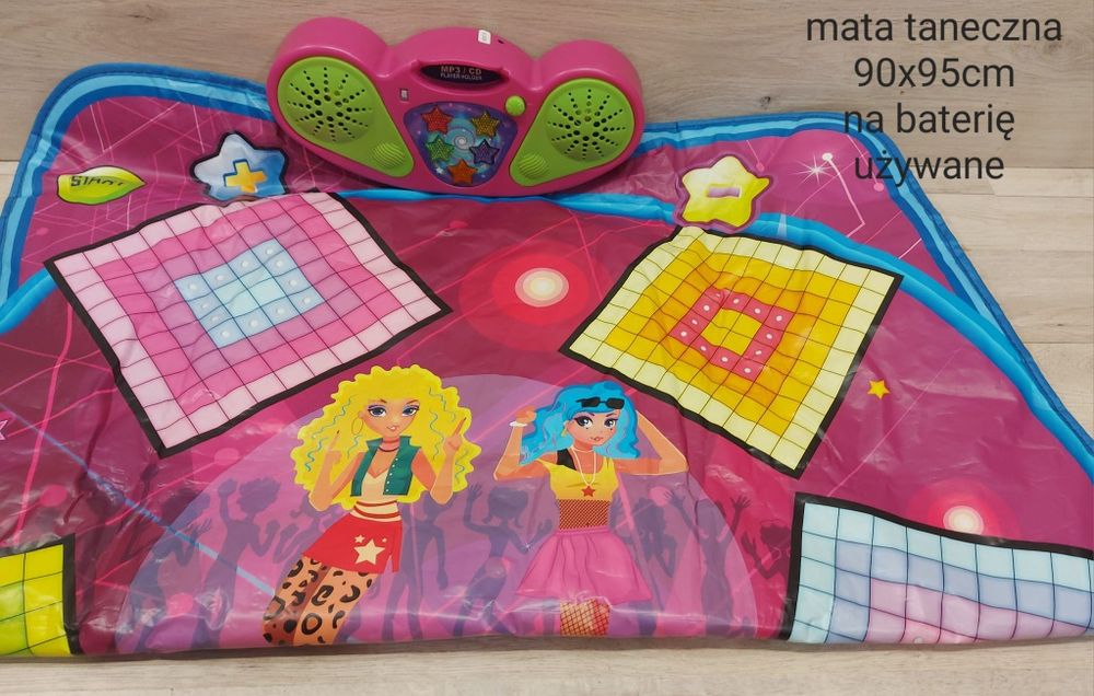 Mata taneczna na baterie