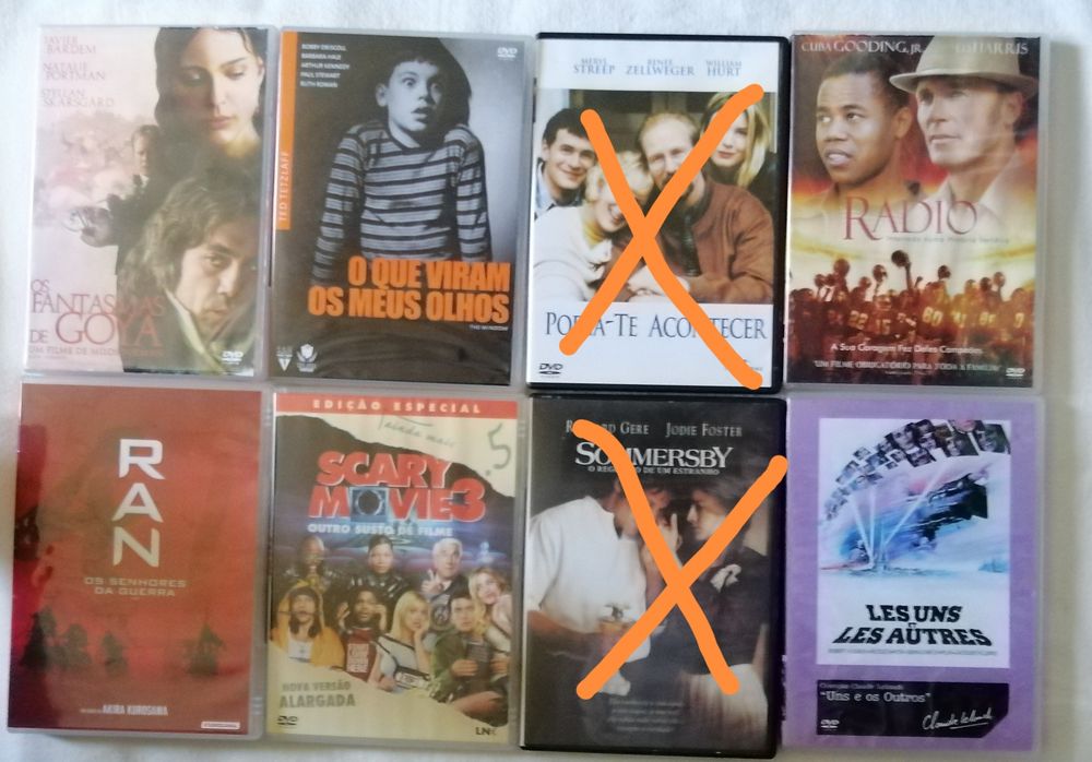 Filmes vários - dvds originais - Lote 2